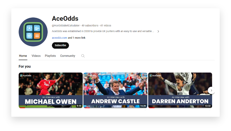 Ace Odds Social